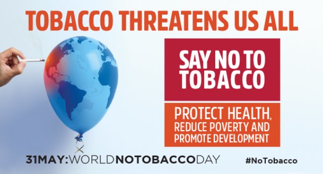 Тема Всемирного дня без табака 2017 года: Табак – угроза для развития