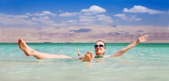 Полезный отдых на Мертвом  море